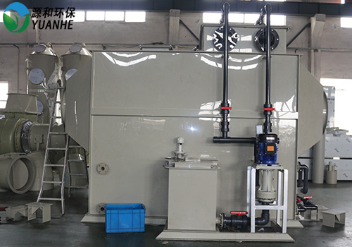 酸堿廢氣處理設備-臥式洗滌塔 酸堿廢氣處理設備-臥式洗滌塔